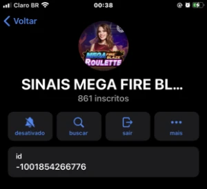 Roleta Mega Fire Blaze Sinais ✅ - Outros