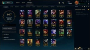 Conta League of Legends LOL