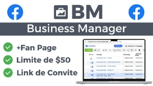 BM Facebook + FanPage de Brinde | Limite $50 - Social Media