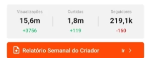 Conta kwai 200k - Redes Sociais