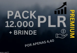 Pacote 12.000 Plr Em Português + Entrega Automática + Brinde - Outros