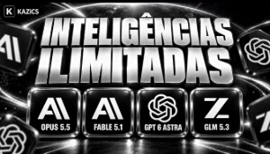 (PROMOÇÂO) 5 IAs sem limite | Opus 5.5 Fable 5.1 GPT 6 Astra - Inteligência Artificial