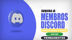 Discord - Membros Brasileiros, Reais e On-line [Permanentes] - Redes Sociais