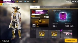 Conta diamante 2 - Free Fire