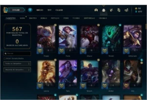 Conta LOL todos campeões, com kayle juiza, platina IV - League of Legends