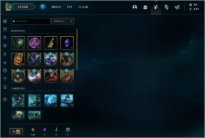 Conta LOL todos campeões, com kayle juiza, platina IV - League of Legends
