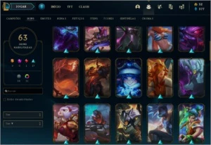 Conta LOL todos campeões, com kayle juiza, platina IV - League of Legends