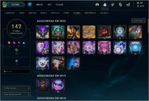 Conta LOL todos campeões, com kayle juiza, platina IV - League of Legends