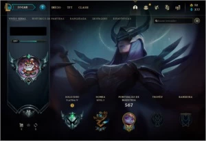 Conta LOL todos campeões, com kayle juiza, platina IV - League of Legends