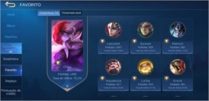 Elojob, mobile legends, sou top 5 Brasil lancelot