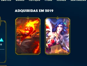 Conta Nfa + Skin Leblanc Natalina Legado + ( Smurf Barato )! - League of Legends LOL