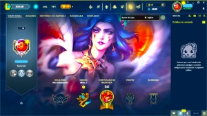 Conta Nfa + Skin Leblanc Natalina Legado + ( Smurf Barato )!