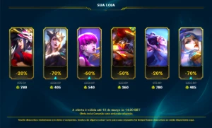 Conta Nfa + Skin Leblanc Natalina Legado + ( Smurf Barato )! - League of Legends LOL