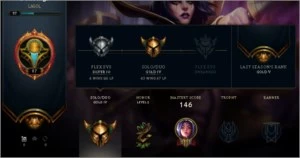 lol 48 campeões  11 skins 2 lendarias ouros8 yasuo emissario - League of Legends