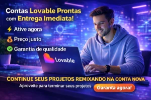 Lovable - 🔥 CONTA COM 1.185 CRÉDITOS – PRONTA ENTREGA 🔥
