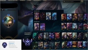 Conta smurf diamond 67%WR - League of Legends LOL