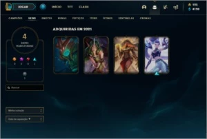 CONTA GOLD 4 MMR ALTO GANHANDO 26 PERDENDO APENAS 6 - League of Legends LOL