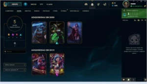 conta unranked - League of Legends LOL
