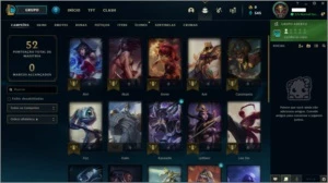 conta unranked - League of Legends LOL