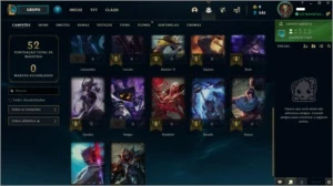 conta unranked - League of Legends LOL