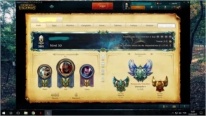 CONTA DIAMANTE V 44 SKINS - League of Legends LOL