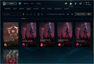 Conta lol com 226 skins - League of Legends