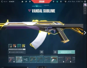 Conta de valorant com diversas skins