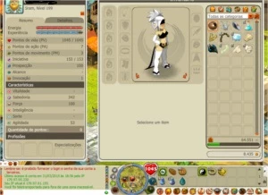 vendo conta sram 199 90% escrolado servido espirita - Dofus