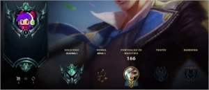 Conta league of legends Platina 1 LOL