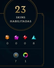 Conta league of legends Platina 1 LOL
