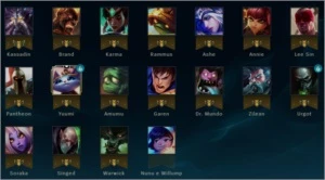 Conta league of legends Platina 1 LOL