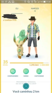 CONTA ÓTIMA LVL 35 MUITOS LENDÁRIOS - Pokémon