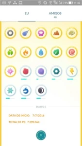 CONTA ÓTIMA LVL 35 MUITOS LENDÁRIOS - Pokémon