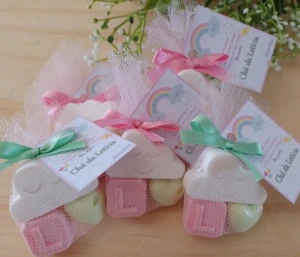65 Unid Sabonete Chuva de Amor - Artesanato e Personalizados