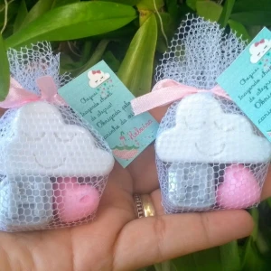 65 Unid Sabonete Chuva de Amor - Artesanato e Personalizados