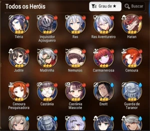 Conta de Epic Seven Servidor Global - Outros