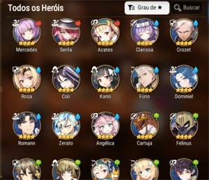 Conta de Epic Seven Servidor Global - Outros