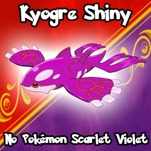 Kyogre Shiny para Pokémon Scarlet Violet