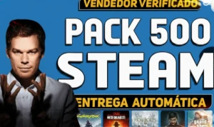 [Melhor Preço Melhor} Pack 500 Jogos Steam - Entrega Automat