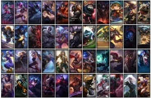 Conta Unranked com 150 Champs e 249 Skins + 4 Prestigios - League of Legends LOL