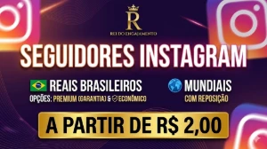 [MAIS BARATO] 100 Seguidores Instagram por apenas R$ 2,99 - Redes Sociais