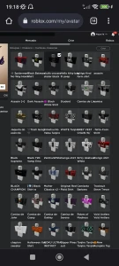 Conta de roblox com skin