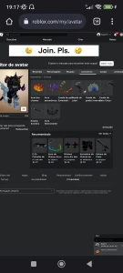 Conta de roblox com skin