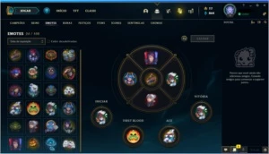 Conta League Of Legends Diamond com 44 Skins LOL