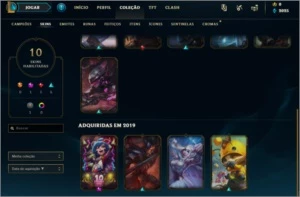 ACC LOL 28, SKINS BOAS E 31 CHAMPS - League of Legends