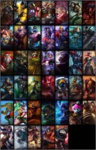 CONTA LEAGUE OF LEGENDS GOLD 5 - 85 CHAMPS - 40 SKINS! LOL