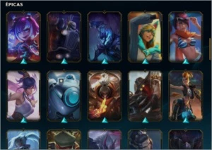 Conta com várias SKINS - League of Legends LOL