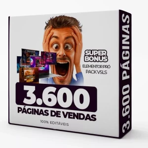 3.600 Landing Pages Premium + Elementor Pro - Serviços Digitais