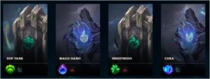 Conta com 184 skins (3 ultimates, 3 míticas, 13 lendárias) - League of Legends LOL
