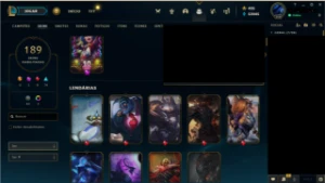 conta de league of legends ouro 1 LOL